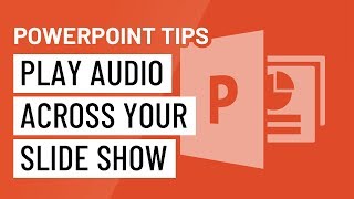 PowerPoint Quick Tip Play Audio Across Your Slideshow [upl. by Clementius634]