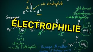 I6 ÉLECTROPHILIE [upl. by Estrella]