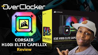 Corsair H100i ELITE CAPELLIX Review Number 1 Stunner  RGB done right [upl. by Ettenaej]