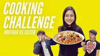 COOKING CHALLENGE WITH BROTHER amp SISTER  Rimorav Vlogs [upl. by Saberio694]