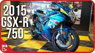 2015 Suzuki GSXR 750  First Ride 4k [upl. by Addiego636]