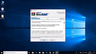 How to Install WinRAR on Windows 10 [upl. by Lockhart126]