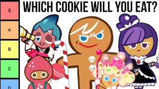 Ranking 50 Cookie run characters based on how TASTY they look [upl. by Jamima594]