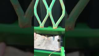 How to Open John Deere Tractor Hood [upl. by Enamrahs63]