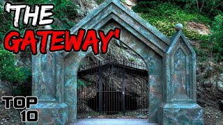 Top 10 Mysterious Doors To Hell Found On Earth [upl. by Lahpos]