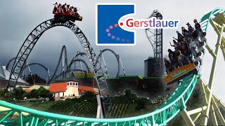 Top 10 Roller Coasters by Gerstlauer [upl. by Terena]