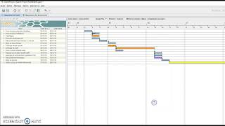 Planification avec gantt project [upl. by Avehstab48]