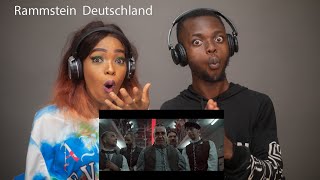 OUR FIRST TIME HEARING Rammstein  Deutschland Official Video REACTION😱 [upl. by Goles]