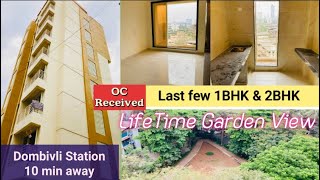 Ready to Move 1 BHKamp 2 BHK flats in Dombivli East Nandivali Road property realestate [upl. by Bej]