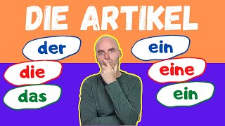 Die Artikel  Learn German  Deutsch lernen [upl. by Sivrahc]