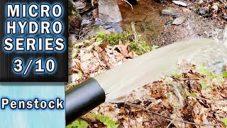 Installing the Penstock Micro Hydro Series 310 [upl. by Doownil]