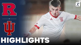 Rutgers vs Indiana  NCAA College Soccer  Highlights  September 13 2024 [upl. by Dasa280]