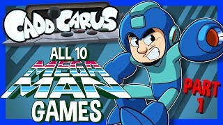 OLD ALL 10 Mega Man Games PART 12  Caddicarus [upl. by Inalial]