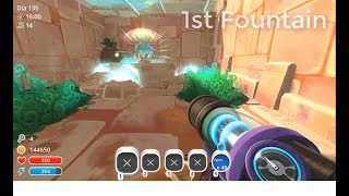 All fountains on glass desert and activation  Slime Rancher [upl. by Xad]