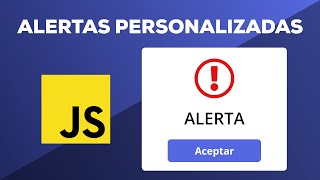 Alertas Personalizados y Responsive en Javascript  SweetAlert2js [upl. by Ahsykal]