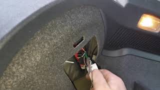 How to remove rear lights on Toyota Auris 2010 [upl. by Bohlen]