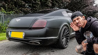 BRUTAL EXHAUST FITTED TO MY CHEAP BENTLEY CONTINENTAL GT [upl. by Warrin242]