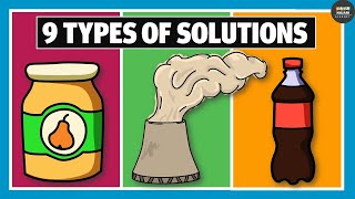 9 Types of Solution  Chemistry [upl. by Morlee]