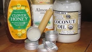 DIY How to Make All Natural Lip Balm [upl. by Ahlgren]