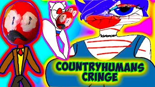 CountryHumans Cringe Animation Meme Compilation [upl. by Olathe]