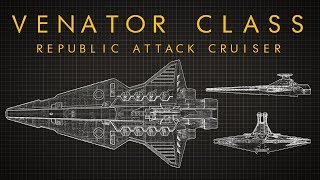 Star Wars Venator Class Star Destroyer  EXTENDED BREAKDOWN [upl. by Ellehsyt]