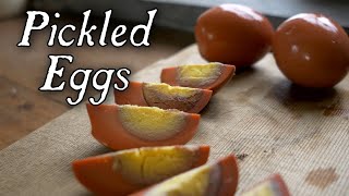 240YearOld Recipe for Pickling Eggs  Historical Food Preservation [upl. by Krakow]