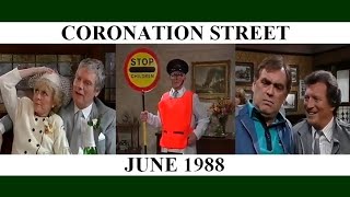 Coronation Street  June 1988 [upl. by Anestassia]