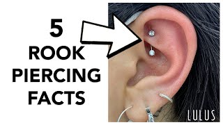 5 Important Facts About Rook Piercings [upl. by Jeffries]