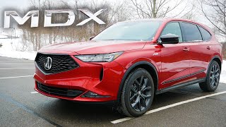 Review 2022 Acura MDX ASpec  The Enthusiasts Pick [upl. by Epifano]