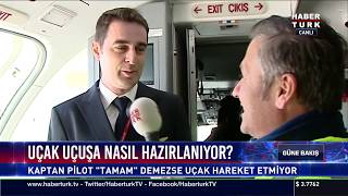 Uçak uçuşa nasıl hazırlanıyor [upl. by Darrey]