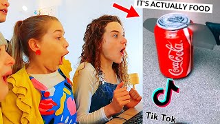 REACTING TO CRAZY FOOD TIKTOKS w The Norris Nuts [upl. by Winifield]