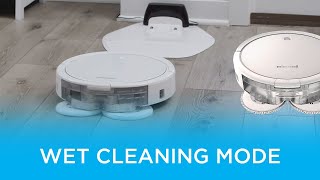 How to use Wet Mopping Mode SpinWave® Wet and Dry Robotic Vacuum [upl. by Marston398]