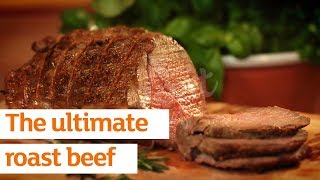 How to cook the ultimate roast beef With Rejina SaburCross  Recipe  Sainsburys [upl. by Willyt]