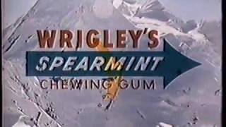 1980 Wrigleys Spearmint Chewing Gum TV Commerical [upl. by Hgielanna]