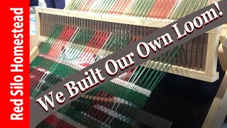 DIY Heddle Loom  Operating the loom [upl. by Anirad667]