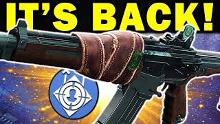 One of the most Powerful Weapons in Destiny 2 History is Back [upl. by Ycat]