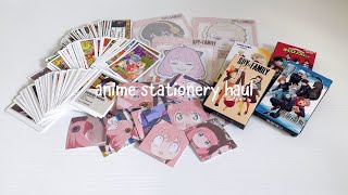 aliexpress anime stationery haul [upl. by Assanav796]