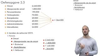 Bedrijfseconomie  Het Resultaat  Hoofdstuk 2  Bruto amp Netto winst amp Brutowinstopslag berekenen [upl. by Kimmel]