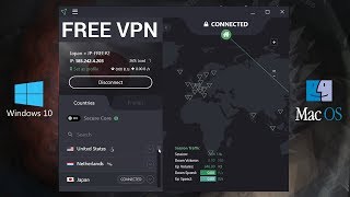 Best amp The Fastest Free VPN 2019 Mac amp Windows PC Free Unlimited VPN [upl. by Adnuhsat]