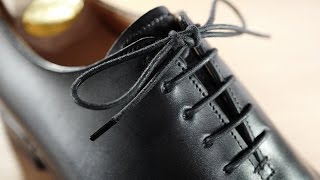 How To Lace amp Tie Dress Shoes [upl. by Yromem783]