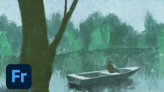 Illustration Masterclass  Digital Impressionist Painting  Adobe Creative Cloud [upl. by Robbert]