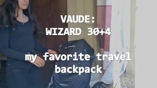 VAUDE Wizard 304 best backpack quick overview [upl. by Chev601]