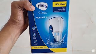 Pureit Water Filter Purifier Germkill Filter Kit Replacement English Subtitles [upl. by Ragse60]