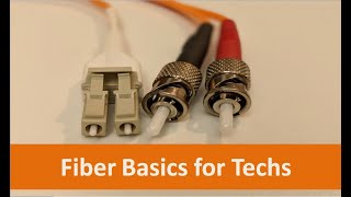 Fiber Optic Basics for Field Techs [upl. by Reede]