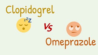 Clopidogrel vs Omeprazole  Drug Interaction [upl. by Iblok804]