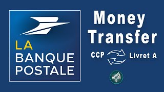 How to transfer money in la Banque postal  CCP to Livret A [upl. by Kessia]