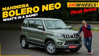 Mahindra Bolero Neo Review  No Nonsense Makes Sense [upl. by Skoorb]