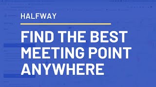 Find halfway between multiple locations  Route Halfway Point Calculator [upl. by Dimphia810]