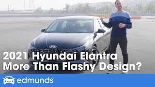 2021 Hyundai Elantra Review  Driving the Redesigned Elantra  Price MPG Release Date amp More [upl. by Zebaj]