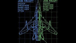 Gradius Gaiden Ps1 2 Player Jade Knight x2 Loop 26 end [upl. by Krutz]